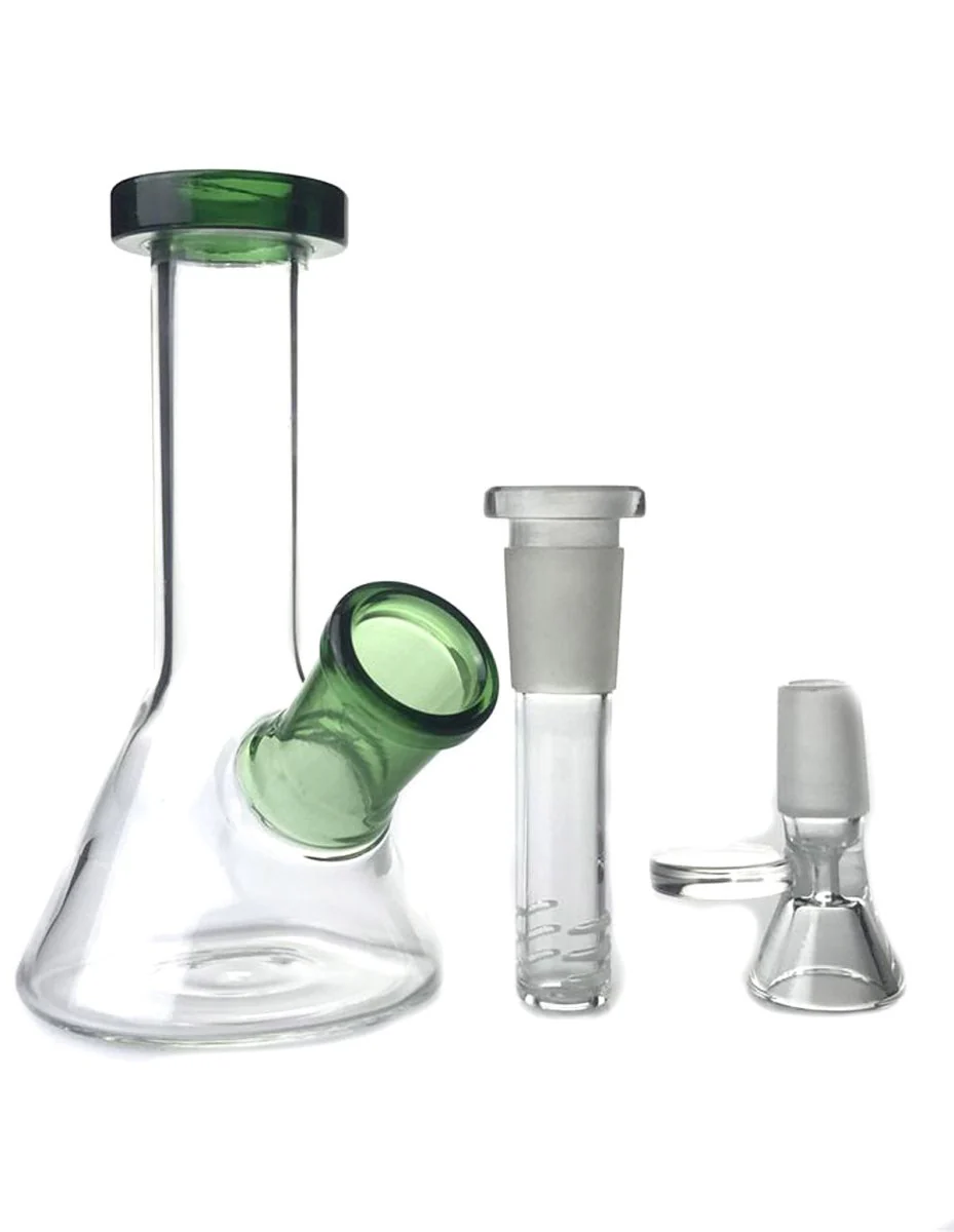 4.5" Mini Glass Water Pipe Bong - Image 3